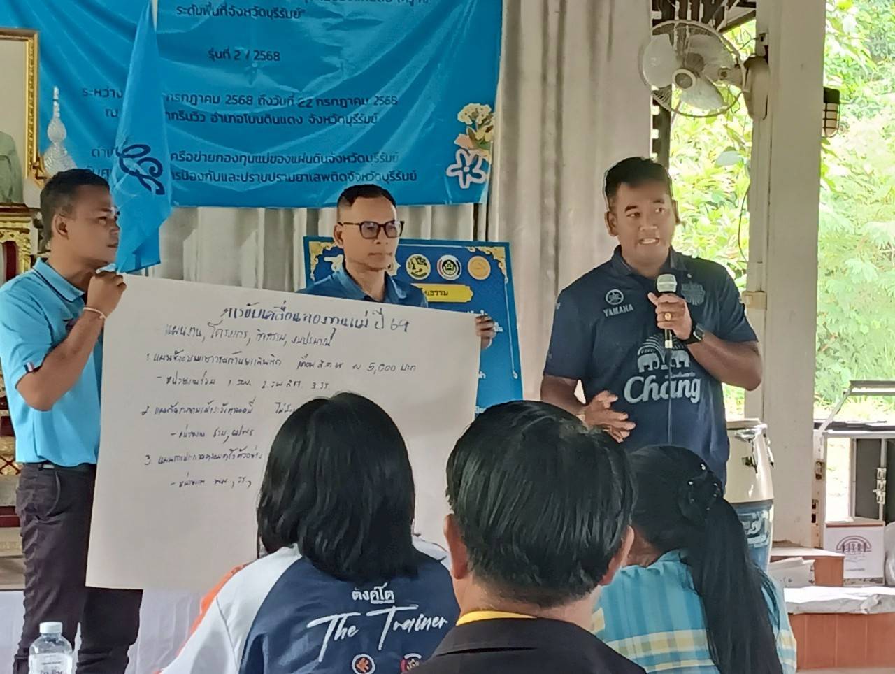 พช.โนนดินแดง ร่วมกิจกรรมโครงการอบรมหลักสูตร "วิทยาการกระบวนการกองทุนแม่ของแผ่นดิน (ครู ค) ระดับพื้นที่จังหวัดบุรีรัมย์